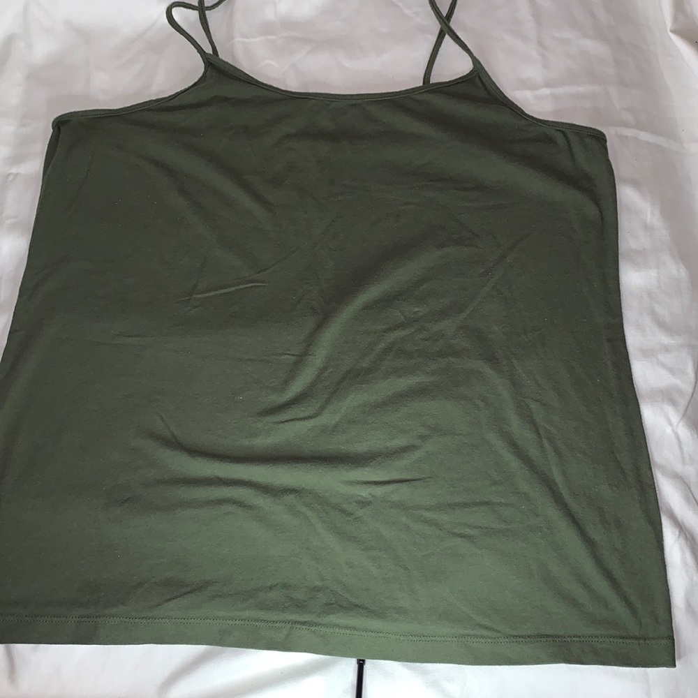 *4 items for $25* TIME & TRU GREEN TANK TOP SIZE 2XL